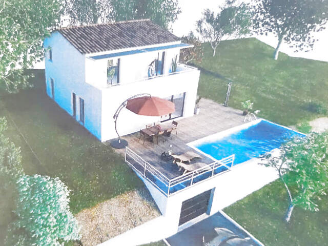 Villa récente F5 + F1 avec piscine — photo du bien