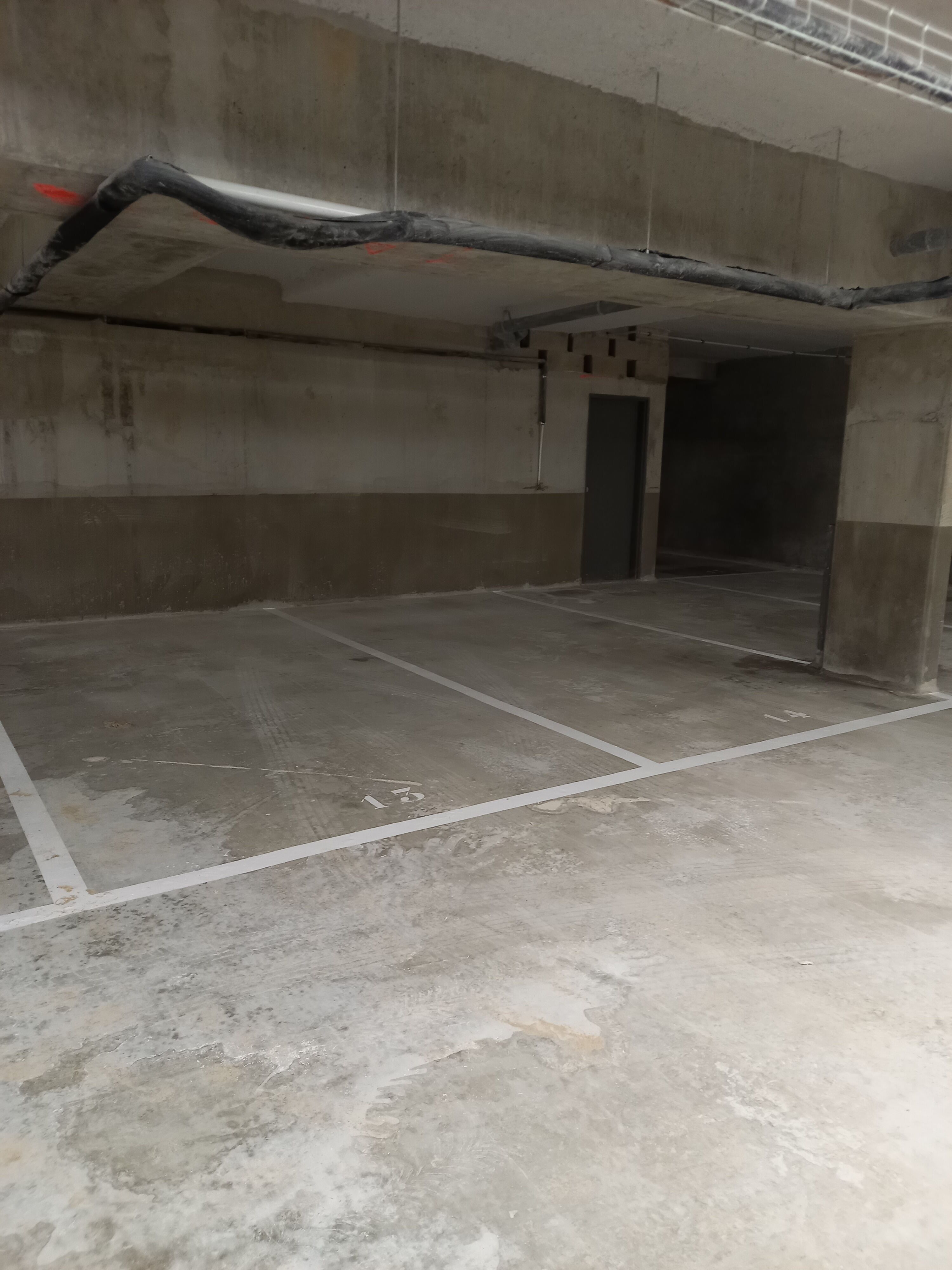 Places de parkings en sous sol