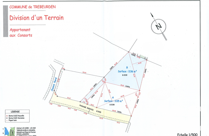 Vente Terrain à bâtir 1 136 m&sup2; — photo 2
