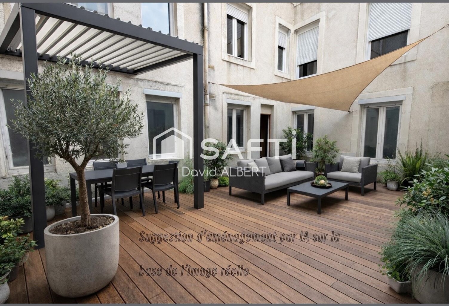 Appartement en Rez de chaussée avec cour privative — photo 1