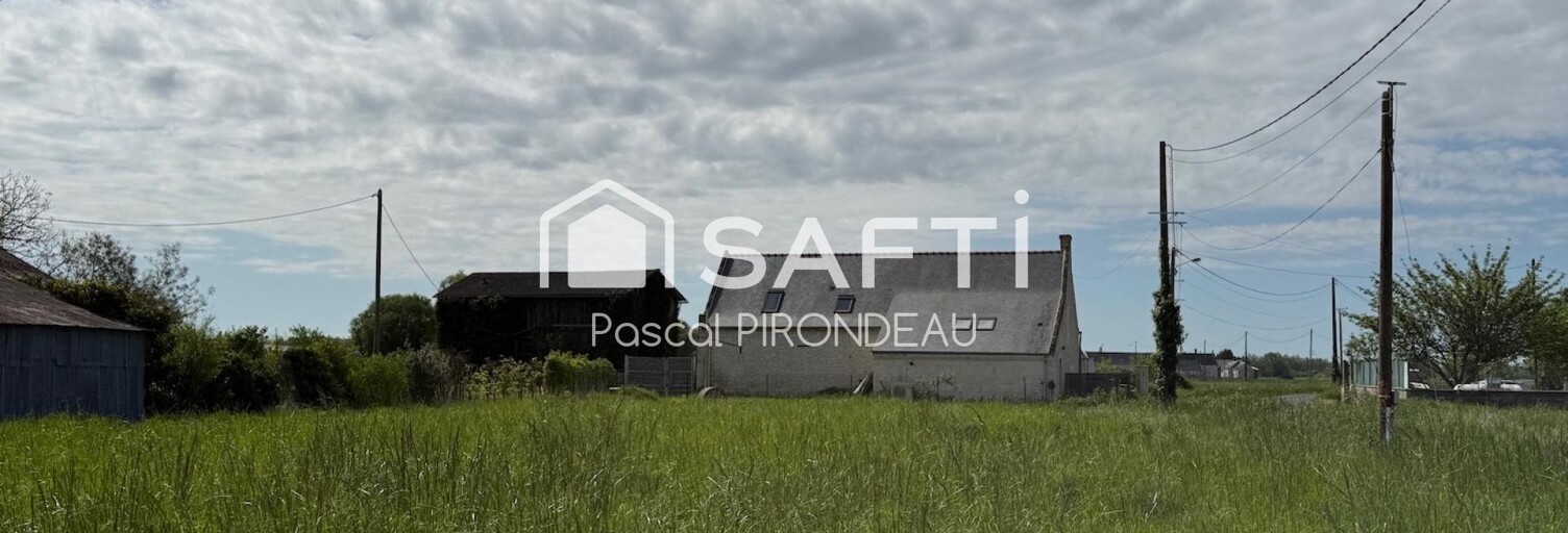 Terrain  1095 m² à vendre à Restigné (37140)