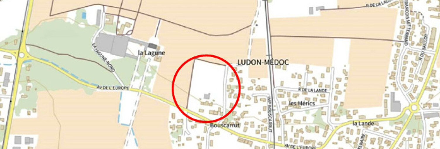 Terrain 808 m² à construire Ludon-Médoc (33290)