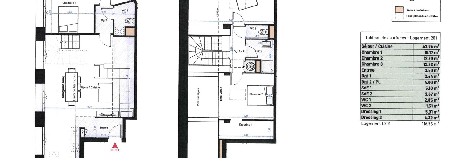Appartement 4 Pièces 116 m² à vendre à Béziers (34500)