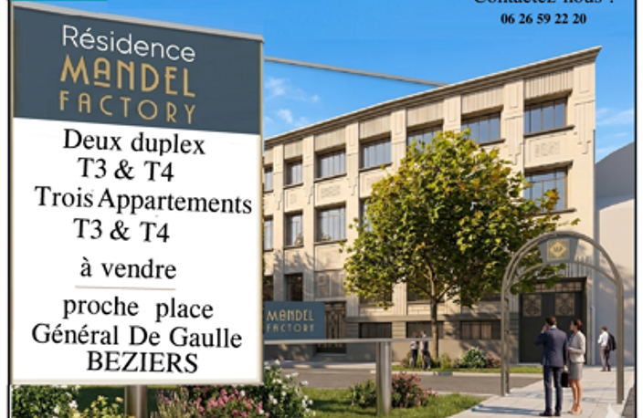 Vente appartement 4 pièces 116 m² Béziers (34500) — photo 2