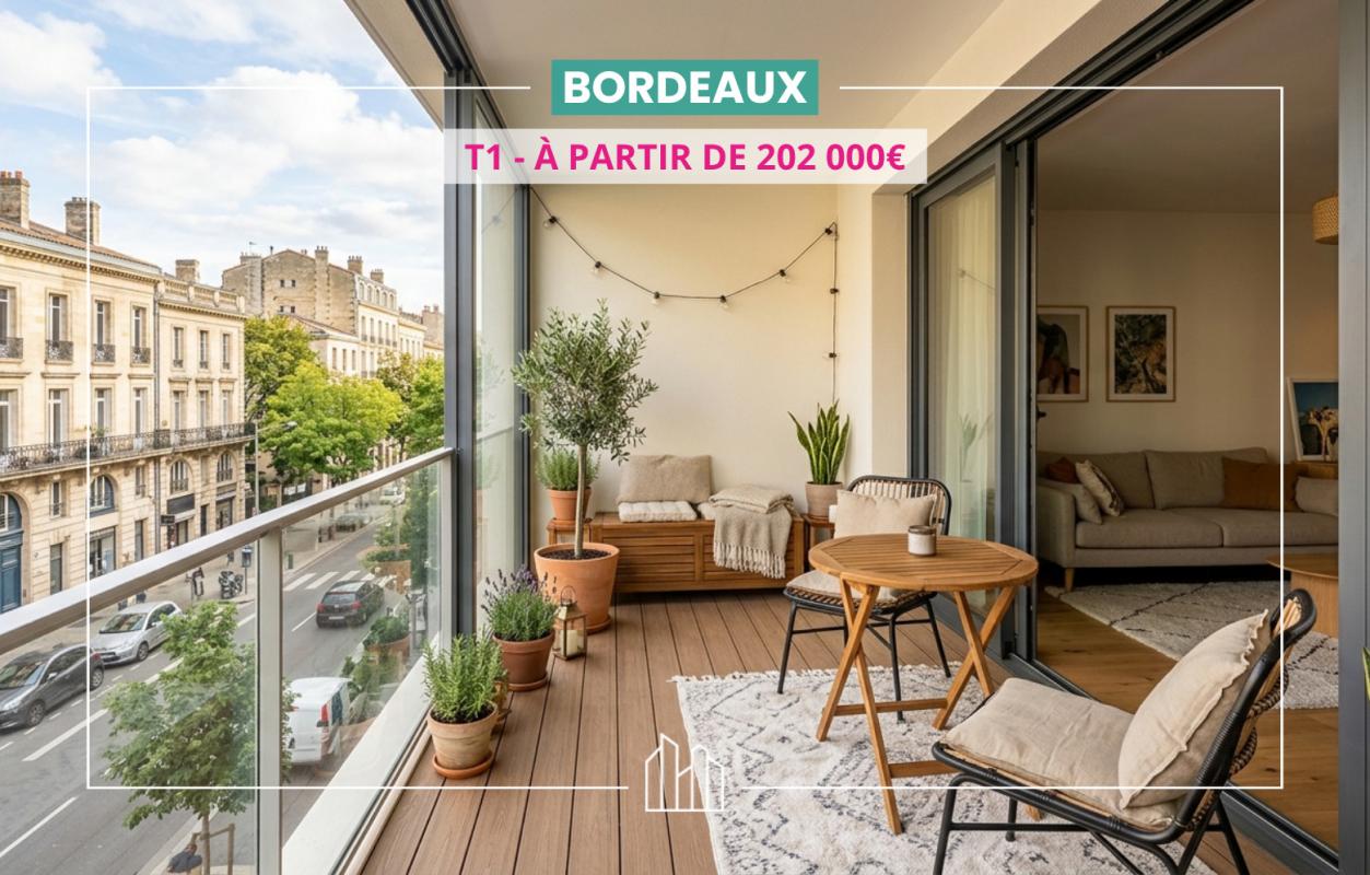 Appartement  T1 à vendre Bordeaux 33000