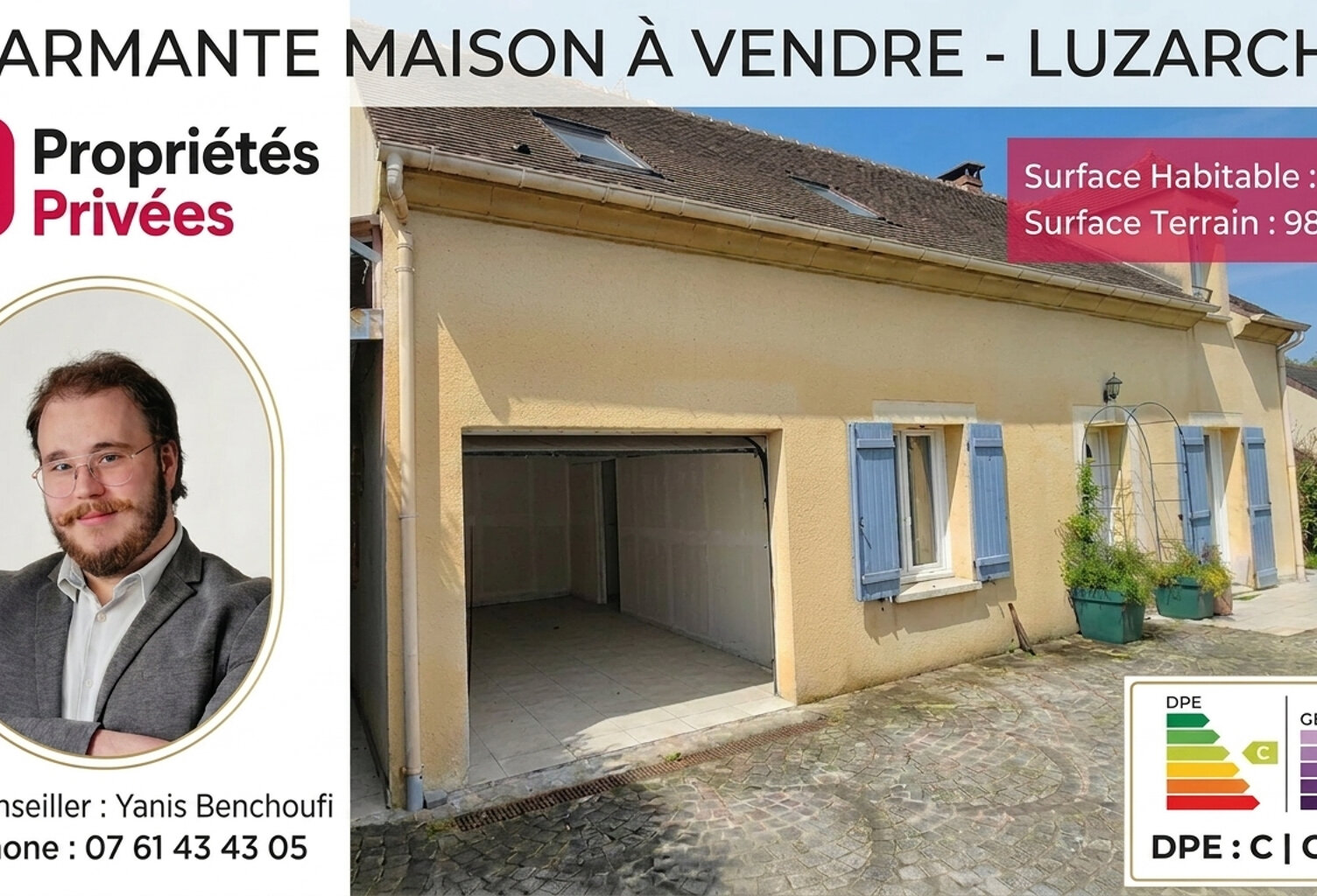 À vendre - Maison familiale 7 pièces à Luzarches — photo 1