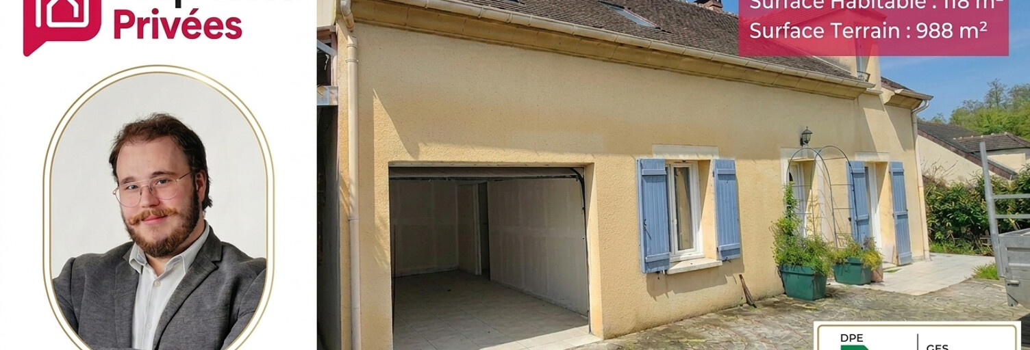 Maison 7 Pièces 118 m² à vendre à Luzarches (95270)