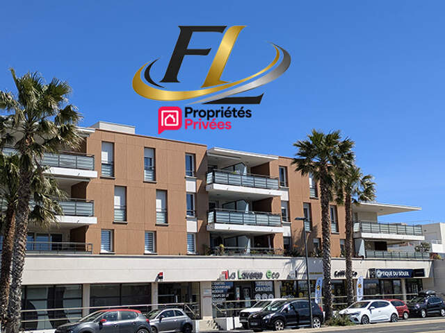 F3 de 60.57 m2 avec terrasse et parking privé à Canet en Roussillon — photo du bien