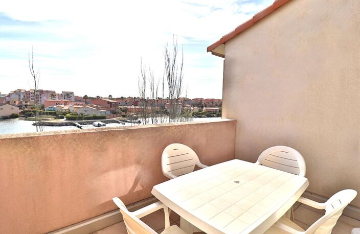 Appartement  CAP COUDALERE-LE BARCARES 2 pièce(s) de 33m² avec une terrasse de 7m² — photo 2