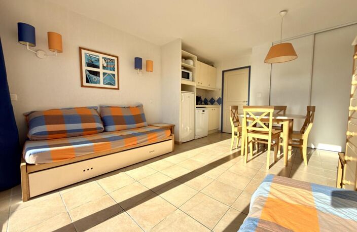 Appartement  CAP COUDALERE-LE BARCARES 2 pièce(s) de 33m² avec une terrasse de 7m² — photo 3