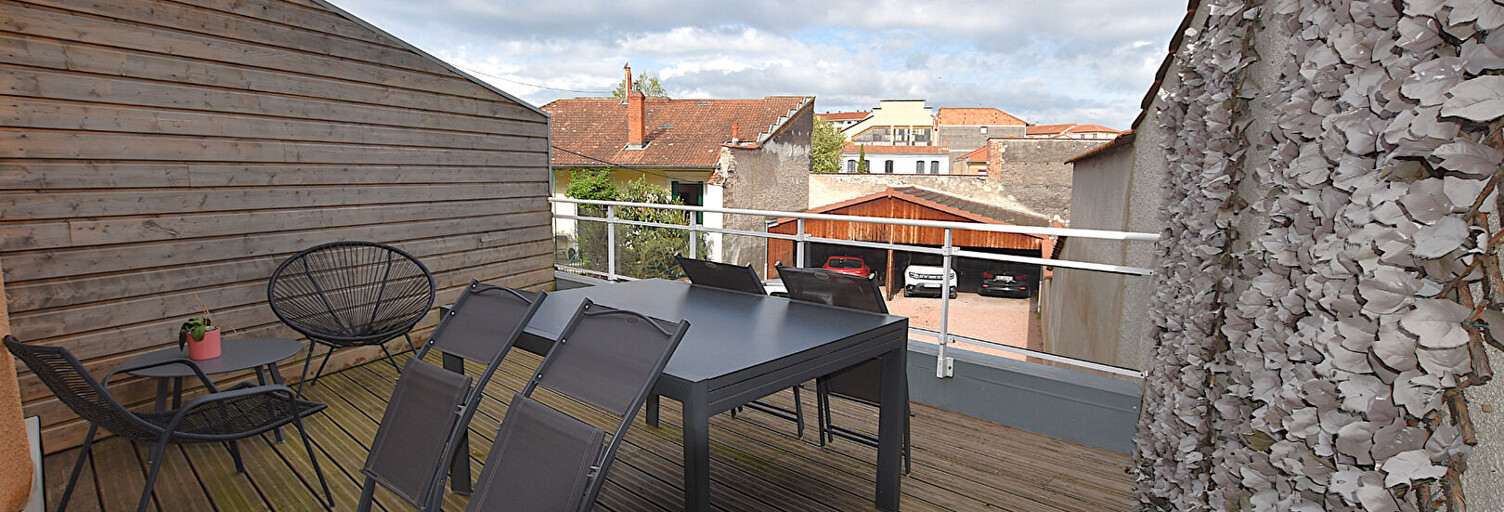 Appartement 5 Pièces 93 m² à vendre à Roanne (42300)
