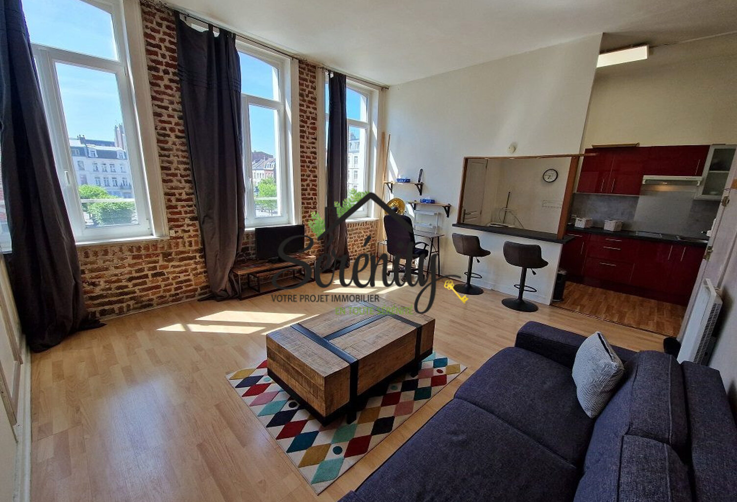 studio 1 pièce de 33.62m² — photo 1