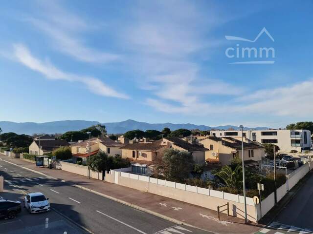 ACHAT - ST CYPRIEN PLAGE 66750 - APPARTEMENT 2 PIECES - 2EME ETA — photo du bien
