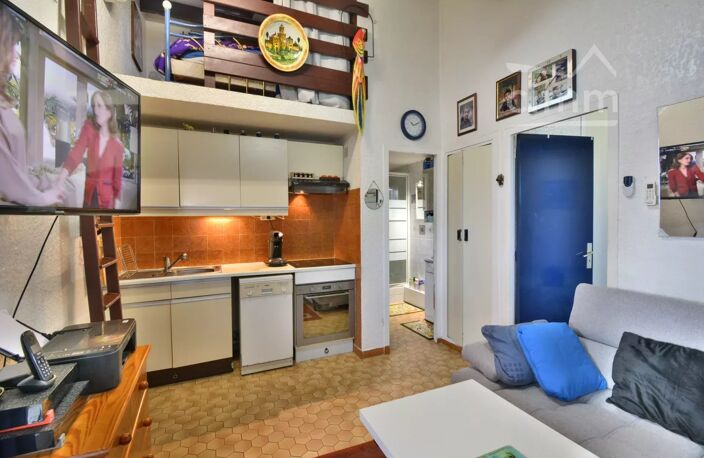 VENTE - SAINT CYPRIEN PLAGE - APPARTEMENT 2 PIECES + MEZZANINE - — photo 3