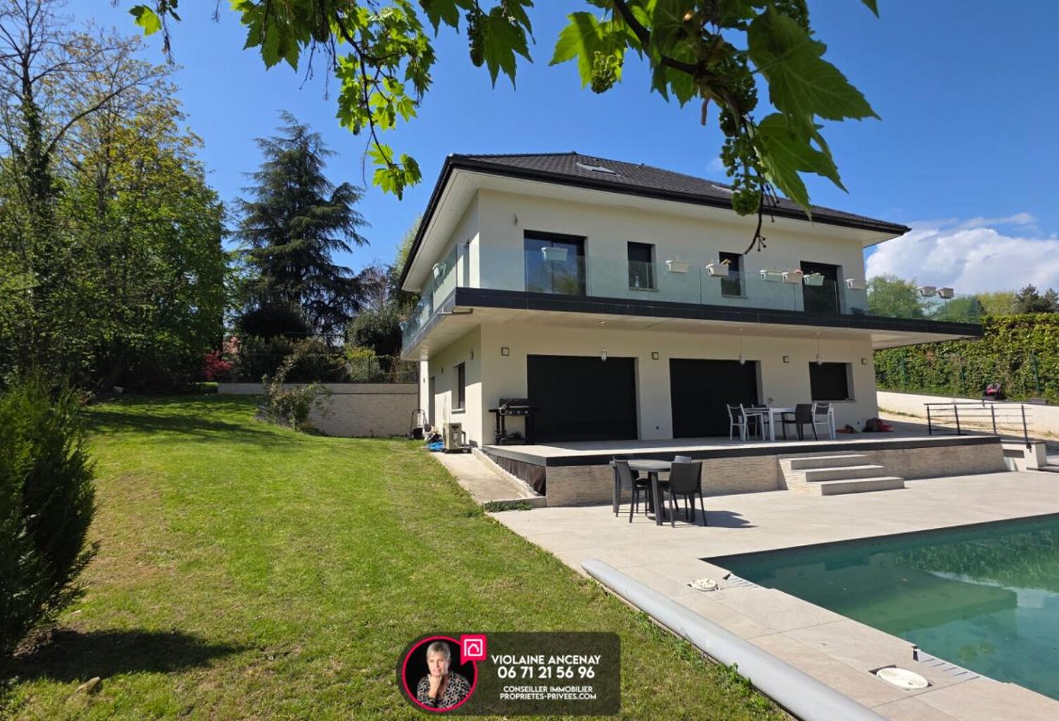 Villa contemporaine avec vue, à deux pas du centre de Chambéry — photo 1