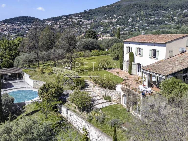 Belle propriété avec jardin, piscine et vue panoramique - Grasse — photo 1