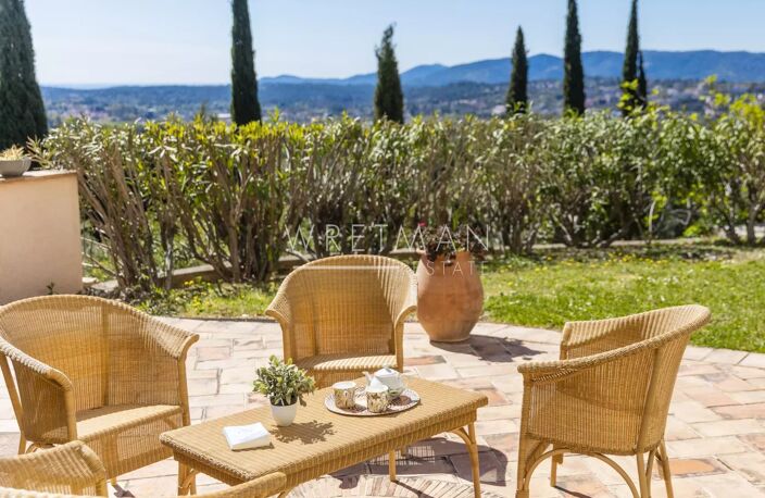 Belle propriété avec jardin, piscine et vue panoramique - Grasse — photo 2