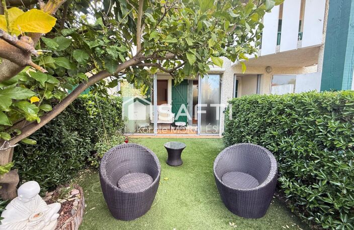 SAINT-CYPRIEN (66),T2 AVEC JARDIN DANS RESIDENCE SECURISEE,PISCINE ET STATIONNEMENTS — photo 3