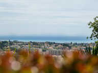 Haut de Cagnes mas authentique terrain garage vue mer — photo 3