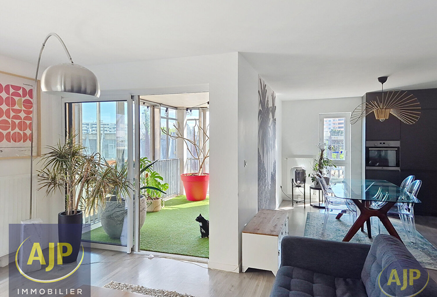 Nantes Beaulieu appartement T4 lumineux avec loggia végétalisée - DPE B — photo 1