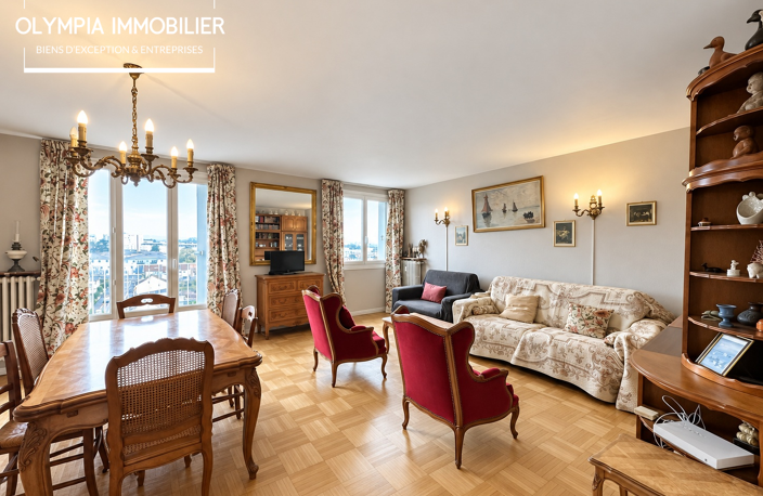 Appartement T3 - 80 m2 - Reims Centre - Vue Dégagée - Et. 8 — photo 2