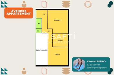 Appartement 3 pièces 118000 €