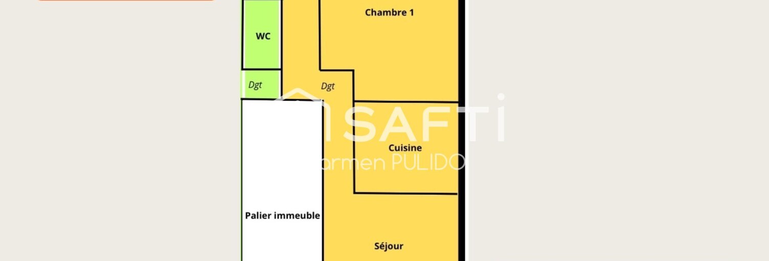 Appartement 3 Pièces 50 m² à vendre à Cavignac (33620)