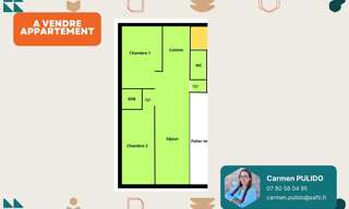 Appartement 3 Pièces 46 m² à vendre à Cavignac (33620)