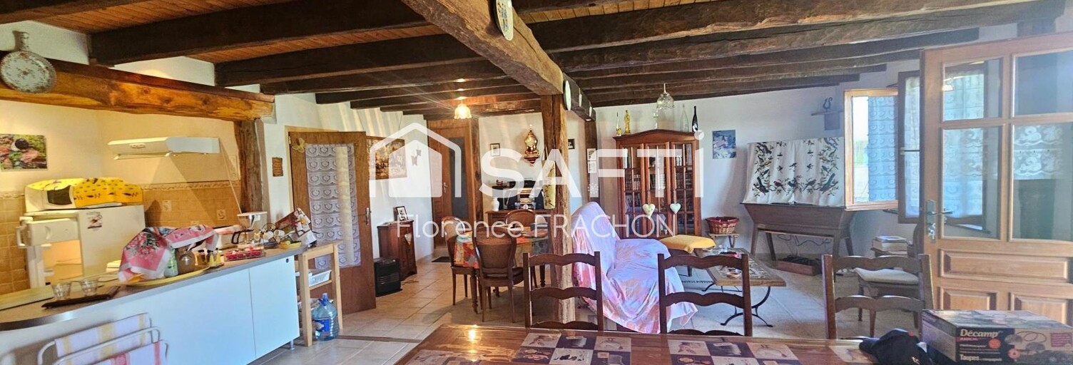 Maison 5 Pièces 180 m² à vendre à Clux-Villeneuve (71270)