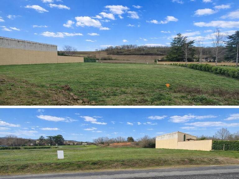 Terrain plat viabilisé avec vue dégagée — photo 1