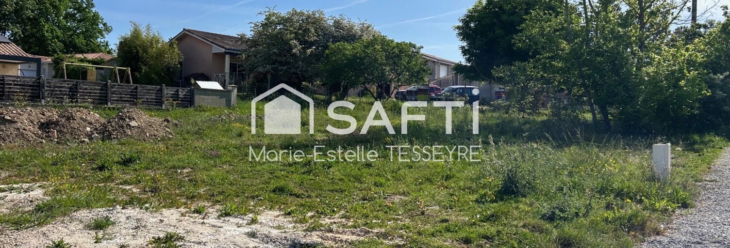 Terrain  600 m² à vendre à La Lande-de-Fronsac (33240)