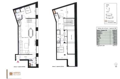 Appartement 3 pièces 423000 €