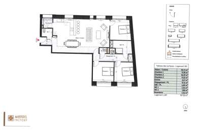 Appartement 4 pièces 409000 €