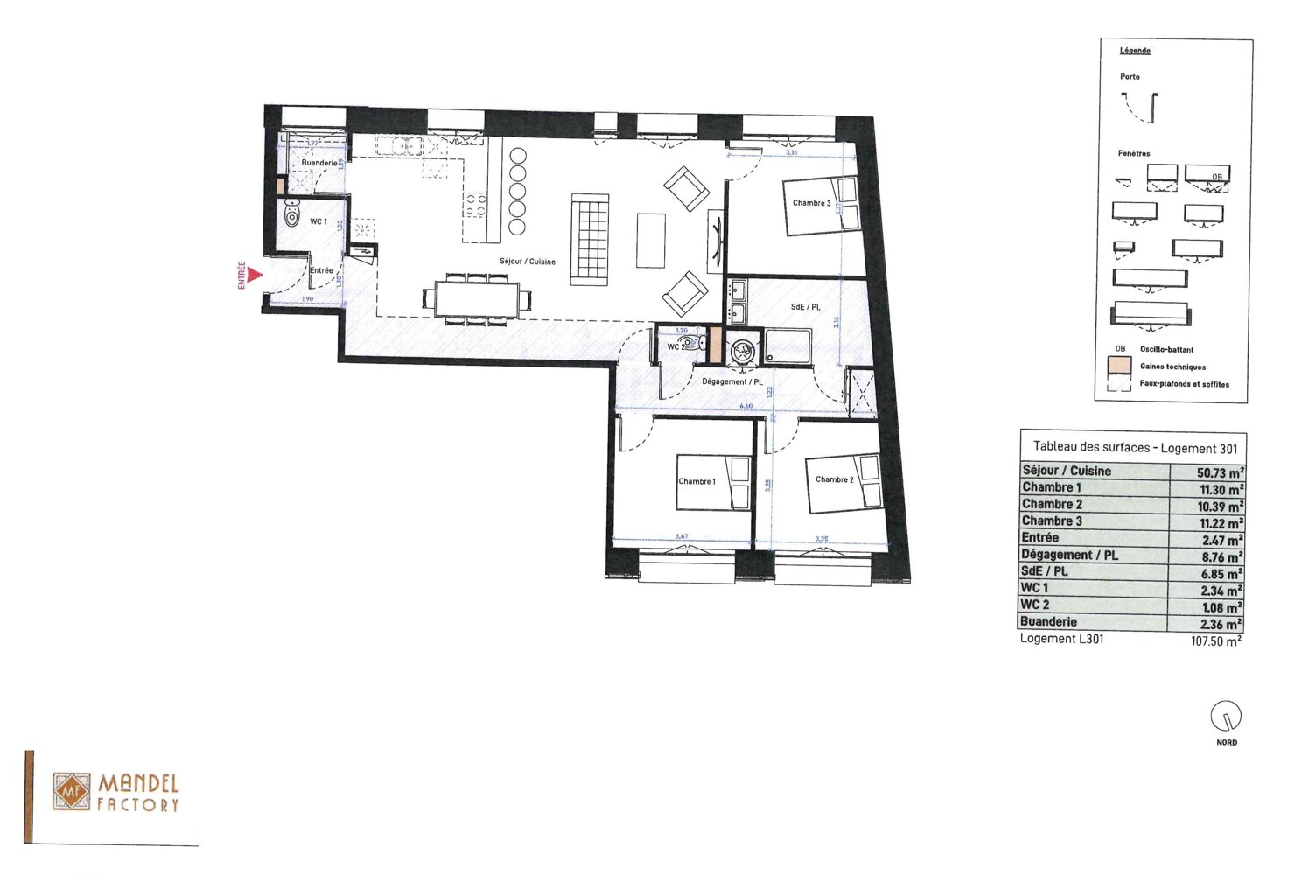 Vente appartement 4 pièces 107 m² Béziers (34500) — photo 1