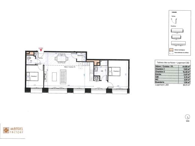 Appartement 3 pièces 80 m² à Béziers — photo du bien