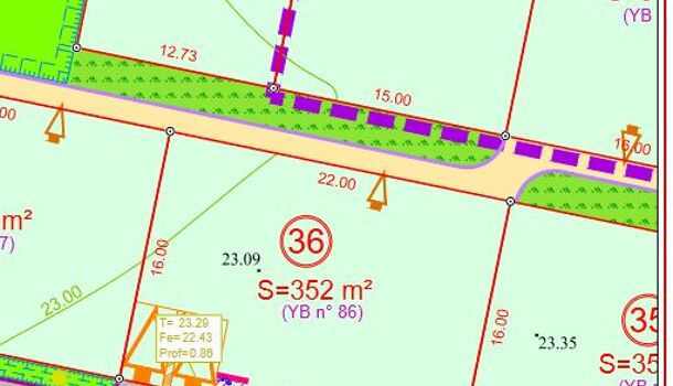 Terrain  à vendre Surgères 17700