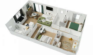 Maison 75 m² à construire Fraisse (24130)