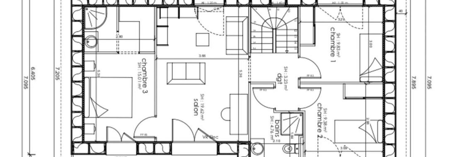 Maison 6 Pièces 91 m² à vendre à Lemps (07610)