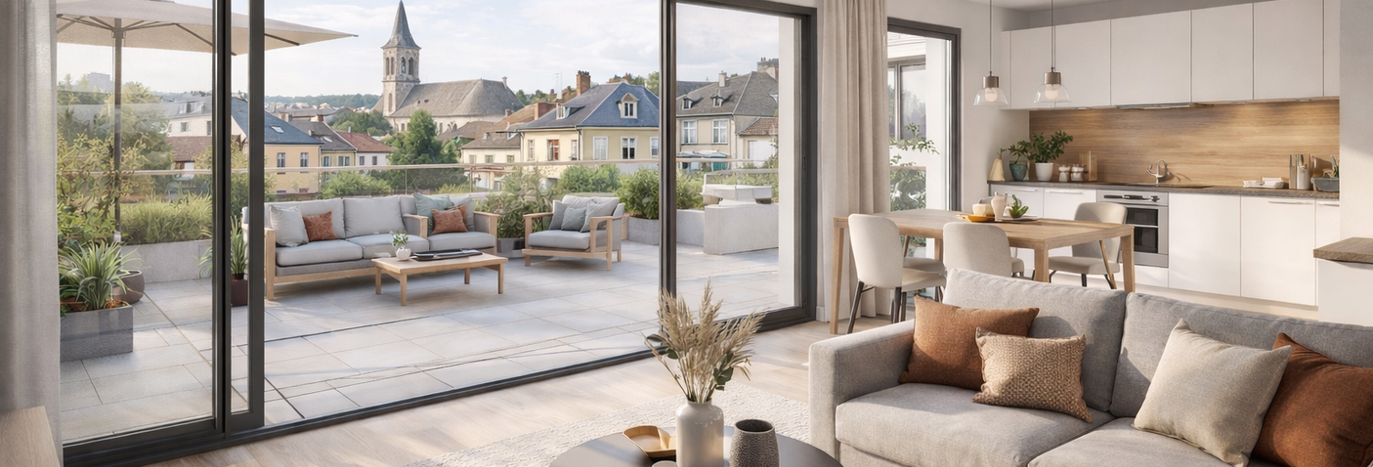 Appartement 3 Pièces 94 m² à vendre à Hagondange (57300)