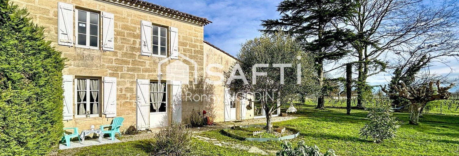 Maison 7 Pièces 140 m² à vendre à Saint-Émilion (33330)