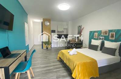 STUDIO MEUBLE AVEC TERRASSE DANS RESIDENCE AVEC PISCINE, TERRAIN DE TENNIS ET PARKING — photo du bien
