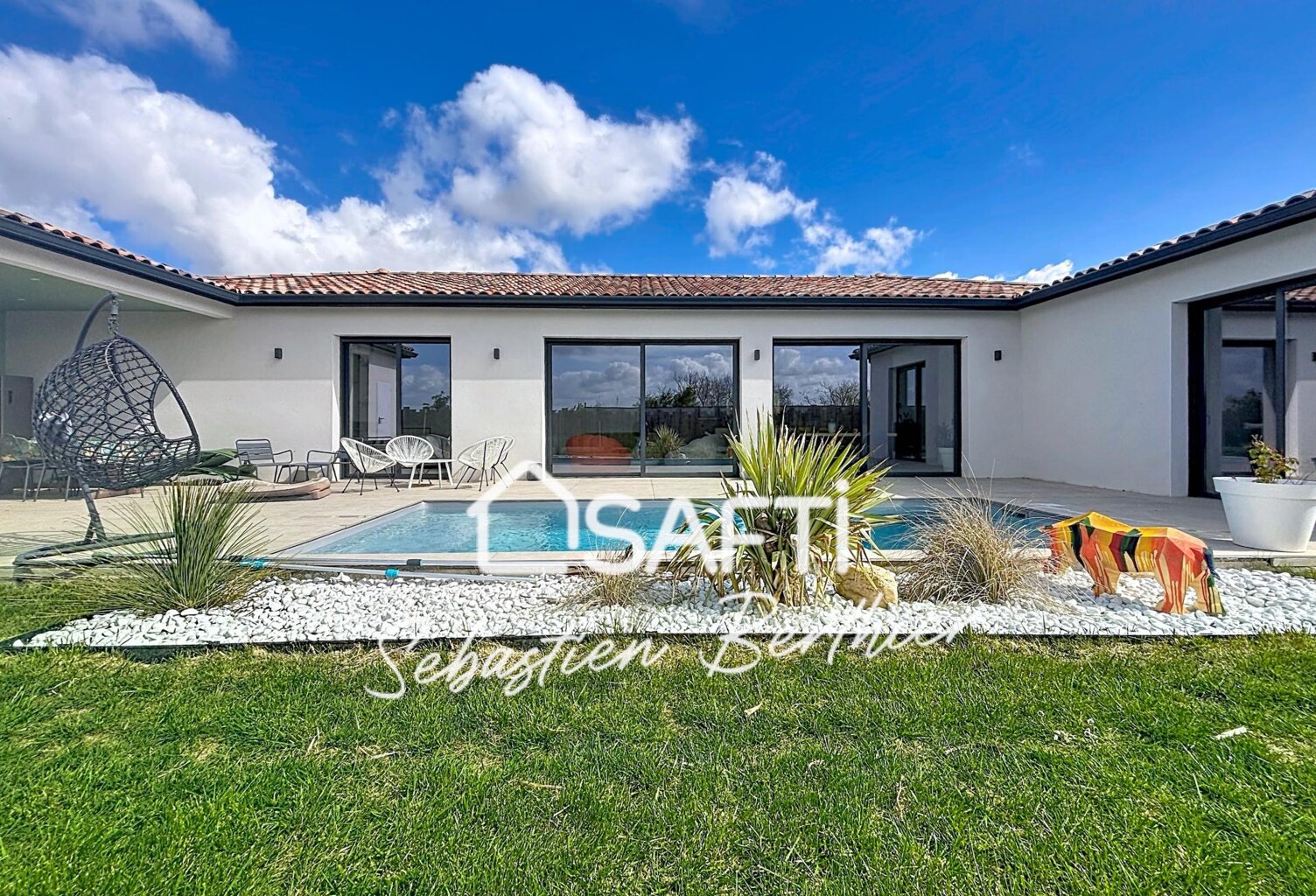 Maison d'architecte contemporaine  prestations haut de gamme  environnement calme — photo 1