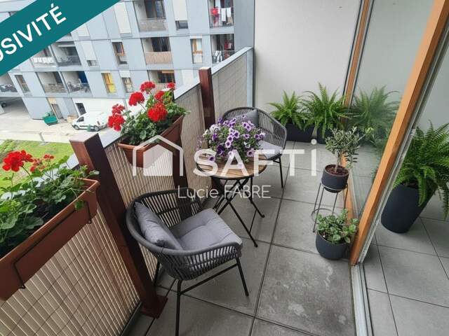 T1 vendu loué 27 m² + parking, Beauzelle — photo du bien