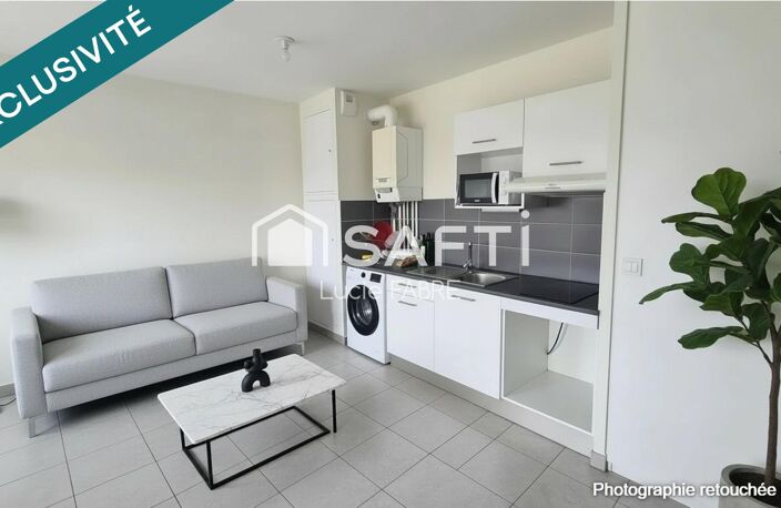 T1 vendu loué 27 m² + parking, Beauzelle — photo 4