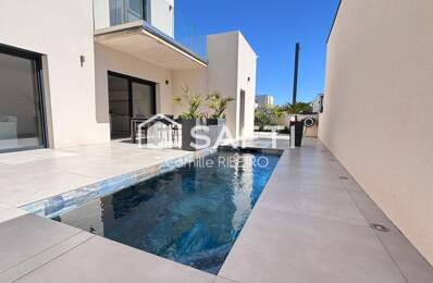 SERIGNAN, VILLA  ARCHITECTE T4, PISCINE, JACUZZI, GARAGE ET PLACES DE PARKING — photo du bien