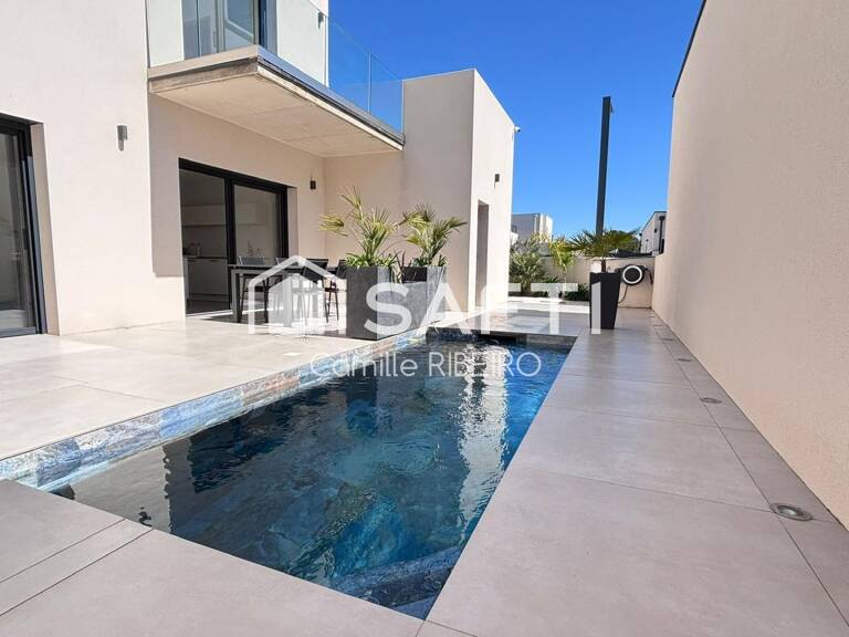 SERIGNAN, VILLA  ARCHITECTE T4, PISCINE, JACUZZI, GARAGE ET PLACES DE PARKING — photo 1