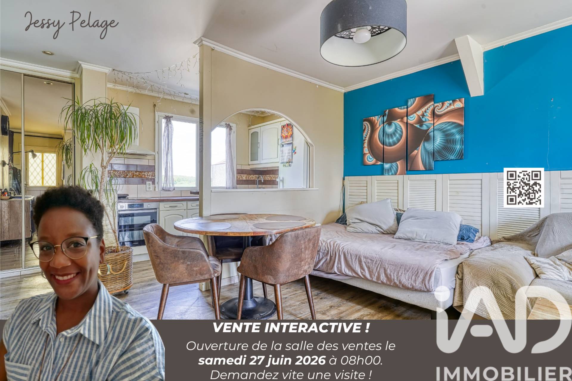 Appartement à vendre, 3 pièces, 52 m², Cheptainville