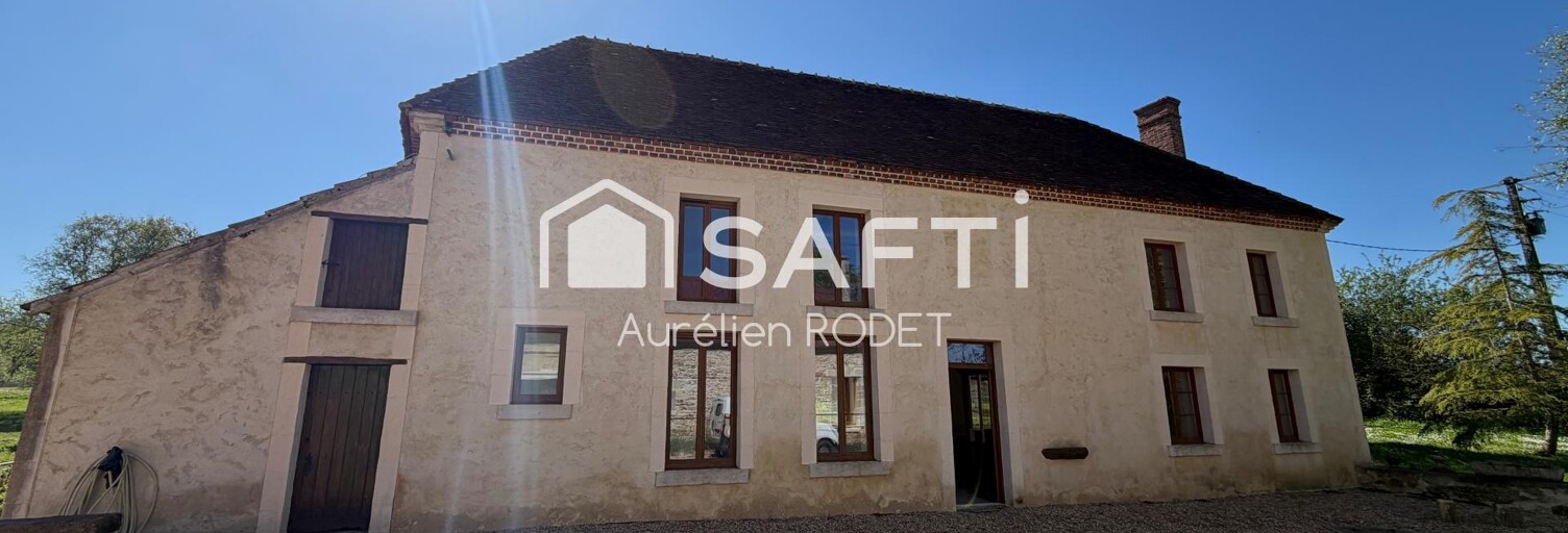 Maison 3 Pièces 160 m² à vendre à Meunet-sur-Vatan (36150)