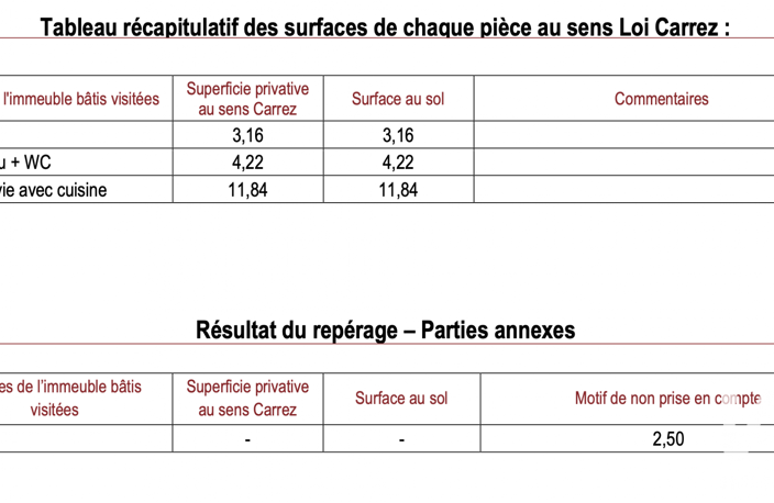 Vente Studio 1 pièce — photo 4