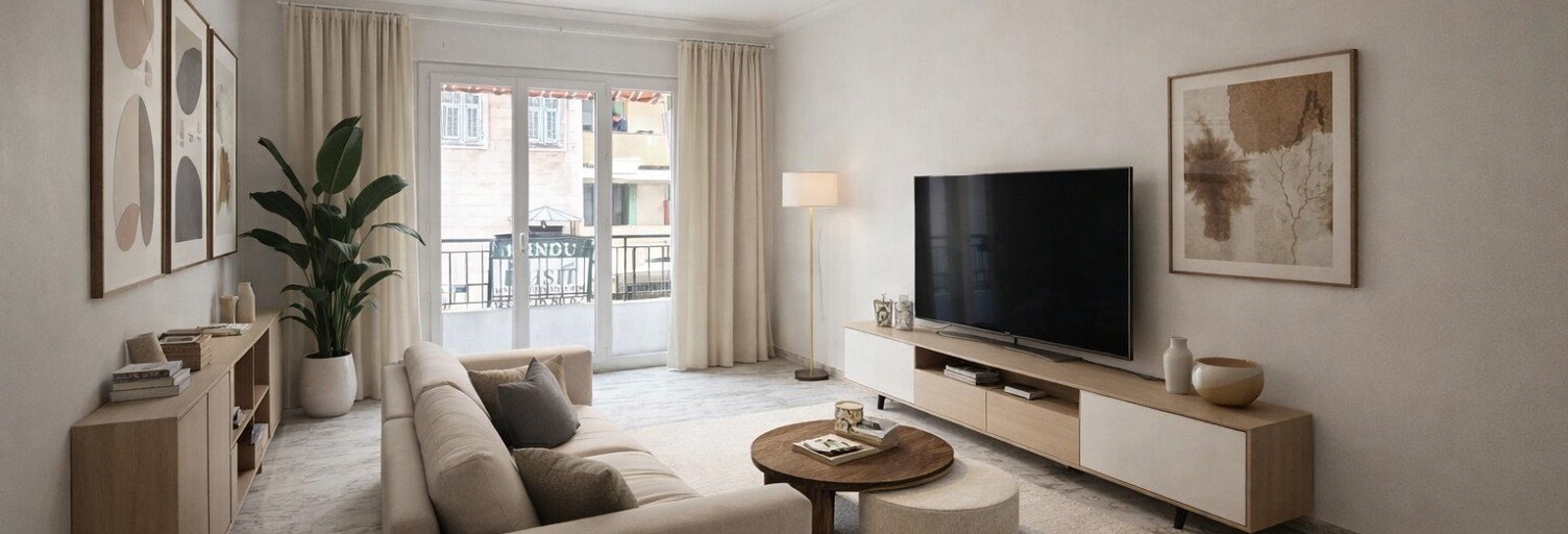 Appartement 2 Pièces 53 m² à vendre à Nice (06000)